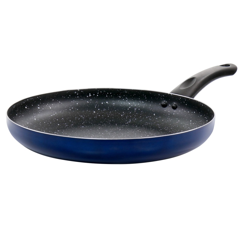 OSTER Luneta 11.5 Inch Aluminum Nonstick Frying Pan In Blue