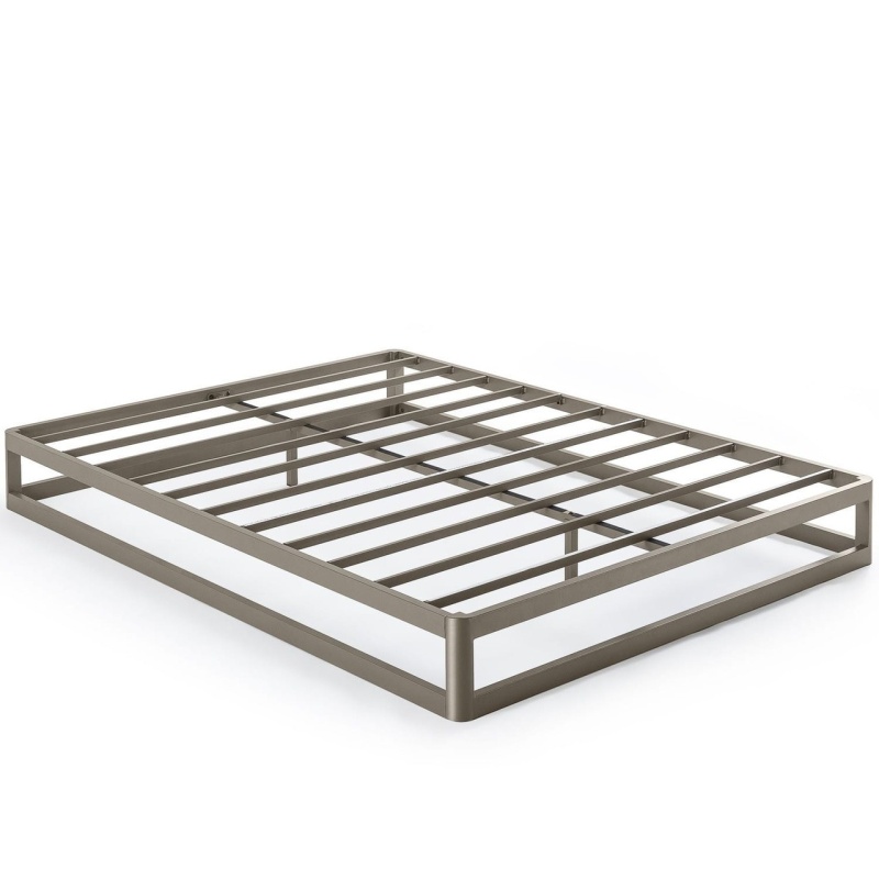 Full Size Modern Heavy Duty Low Profile Metal Platform Bed Frame