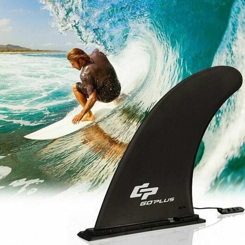 9 Inch Surf And Sup Detachable Center Single Fin For Longboard