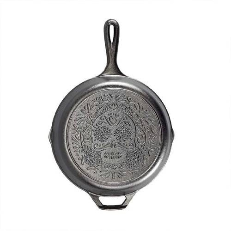 Black 10 Inch Lightweight Cast Iron Skillet