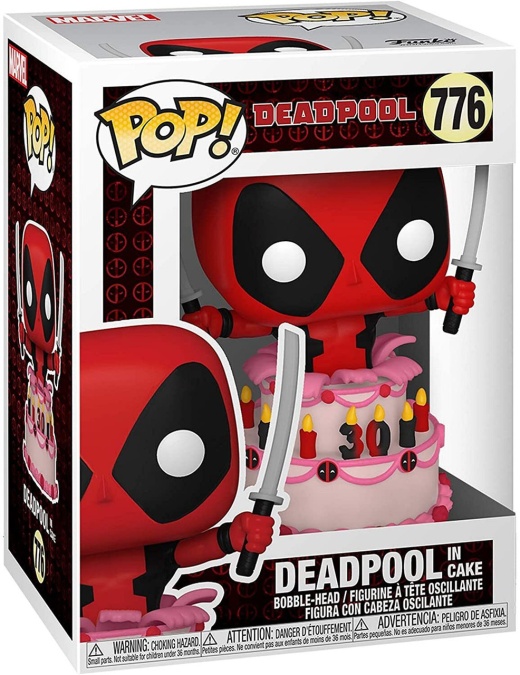 Funko Pop! Marvel Deadpool 30Th - Deadpool In Cake Vinyl Figure