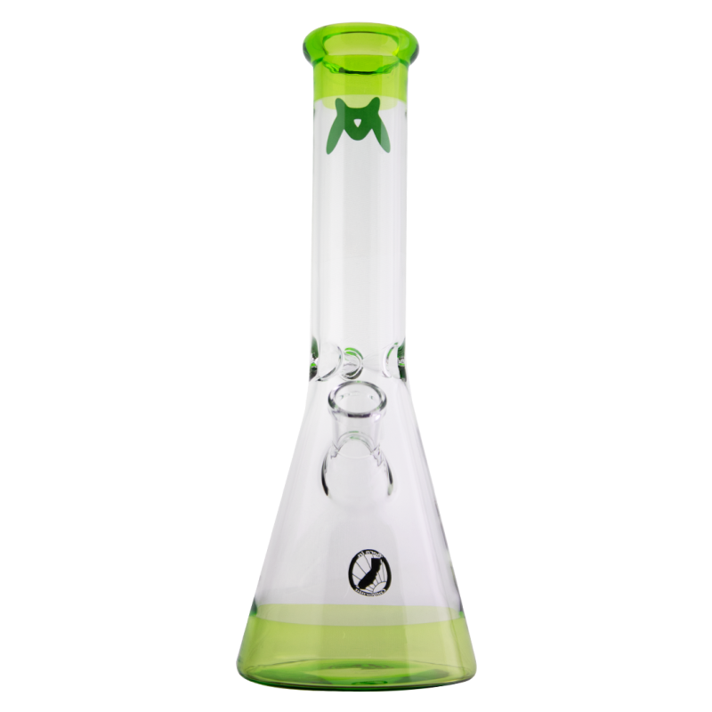 Buy 12" Ooze Color Beaker Glass Water Pipe by Maverick Glass Online