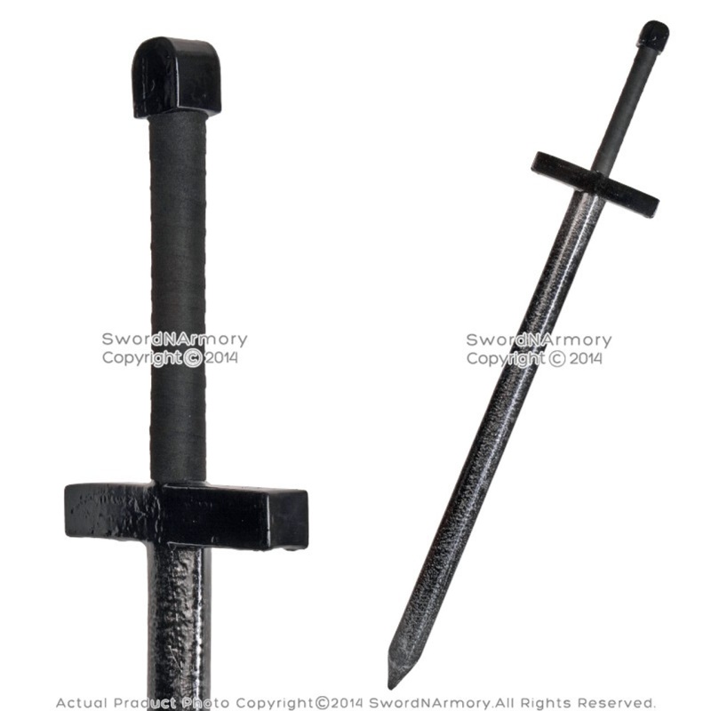 43-Inch Fantasy Dark Knight Battle Sword