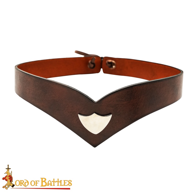 Elfic Princely Leather Unisex Headband In Three Colours