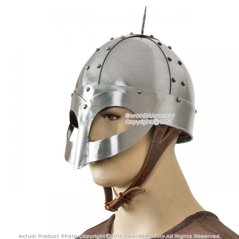 Gjermundbu Viking Helmet With Leather Liner