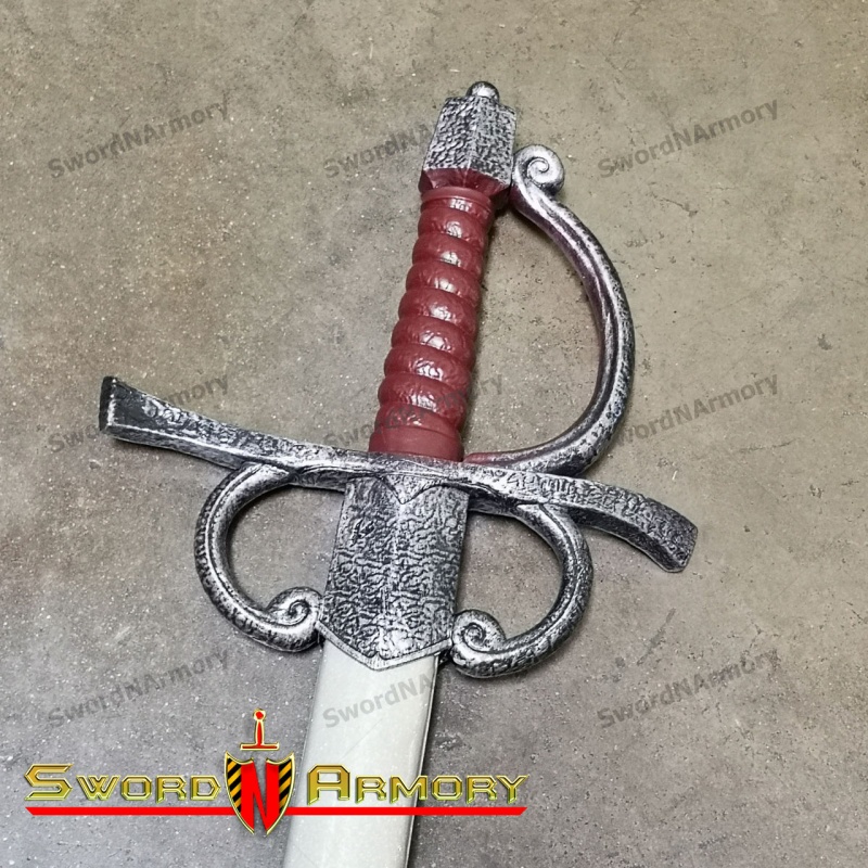 Foam Medieval Collection Sword Rapier Axe Kevlar Core Tip Fiberglass Core