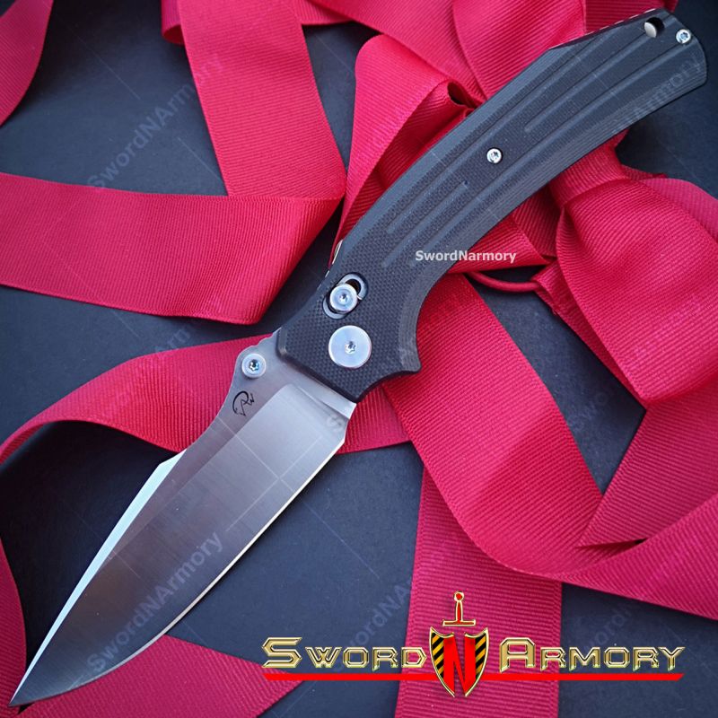 8.5" Pivot Axel Lock D2 Steel Blade Tactical Edc Folding Pocket Knife