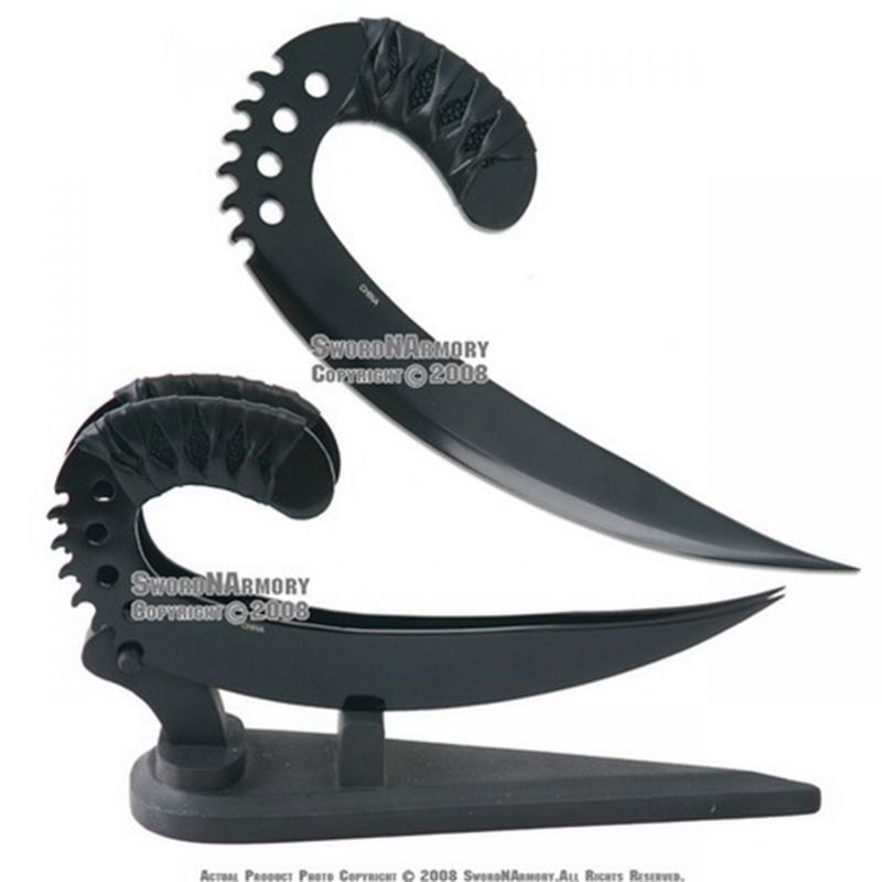 Claws Of Riddick Dagger Knife Chronicles Of Riddick With Stand