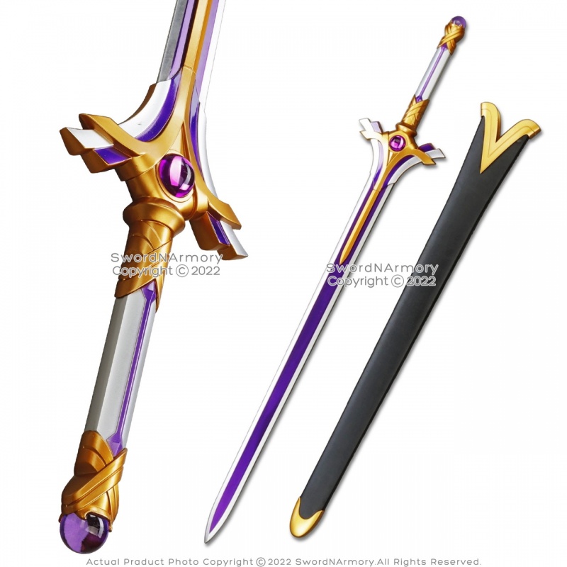 42" Radiant Light Asuna Yuki Alicization Sword Art Rapier Stainless Steel Anime