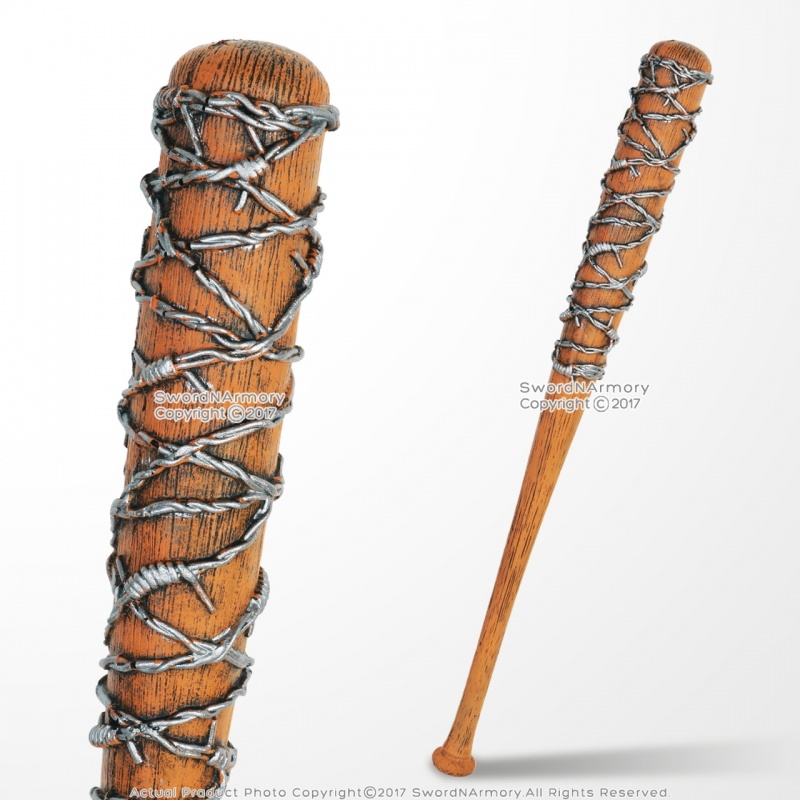 Zombie Wire Baseball Bat Halloween Cosplay Costume Tv Show Movies Foam