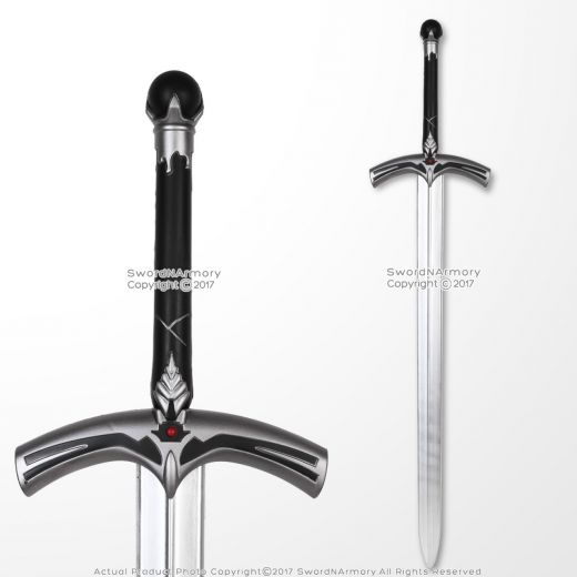 42.5" High Density Eva Foam Sword With Unique Hand Guard Design