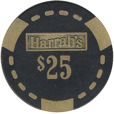 Harrah's Casino Reno/Tahoe Nevada $25 Chip 1980s