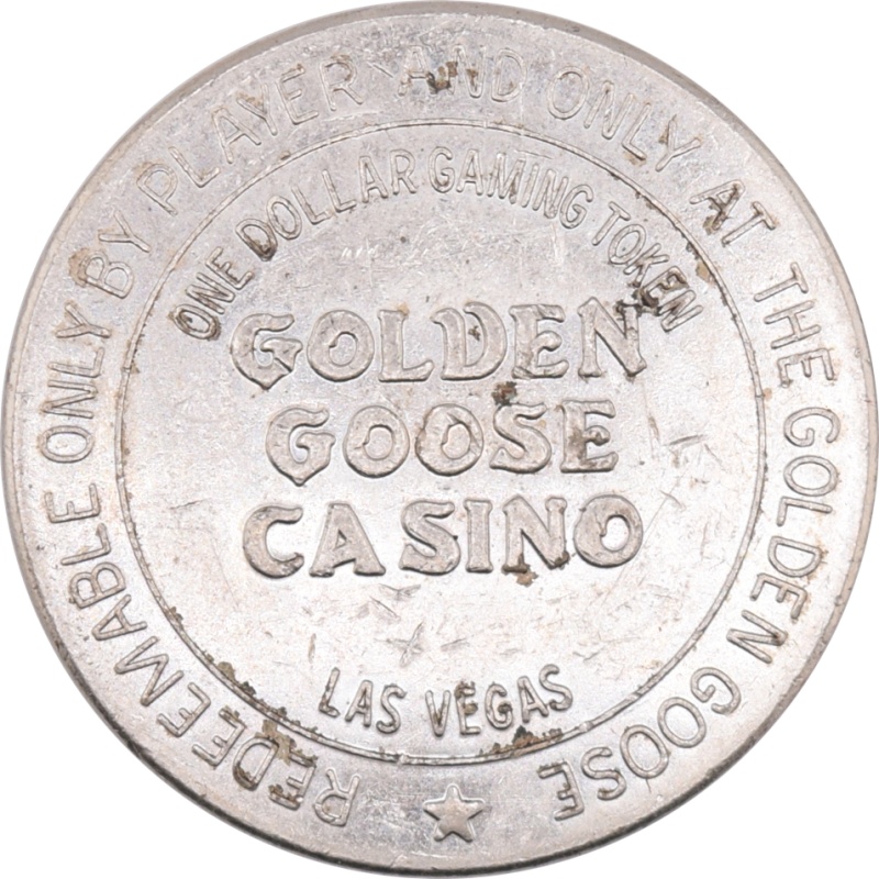 Golden Goose Casino Las Vegas Nv $1 Token 1979