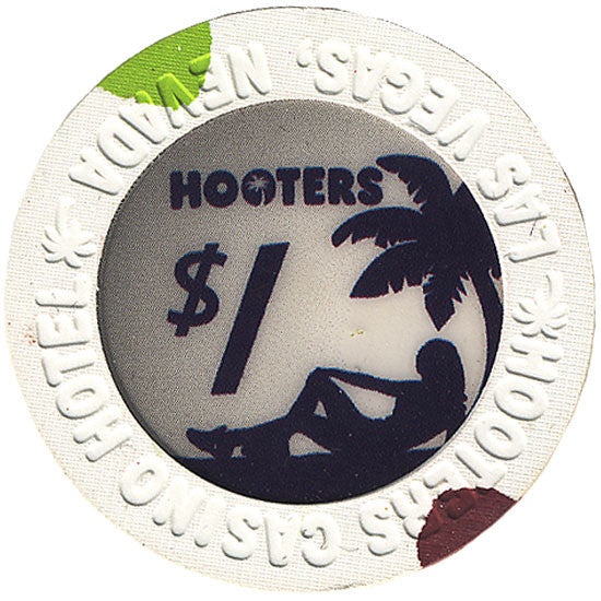 Hooters Casino Las Vegas Nevada $1 Chip 2007 #2
