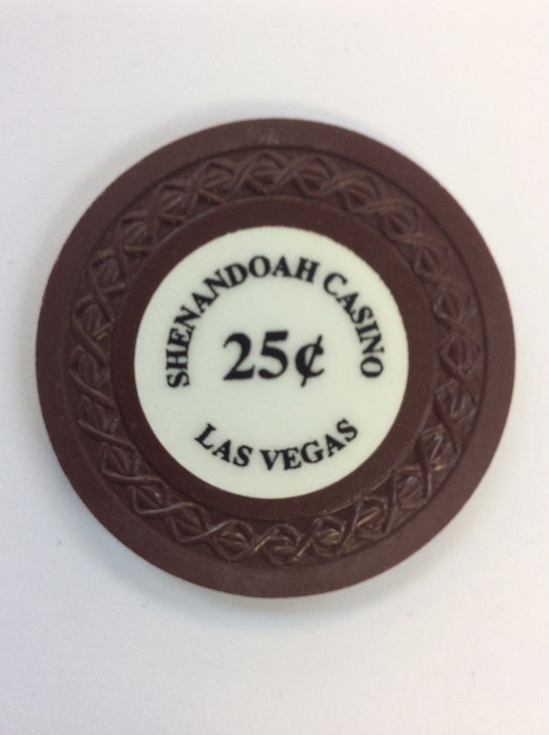 Shenandoah Casino Las Vegas Nevada 25 Cent Chip 1990s