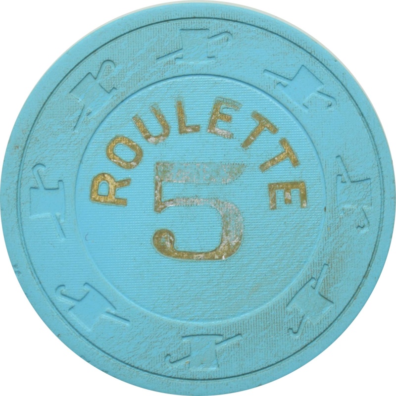 Paulson Light Blue Color Roulette Chip