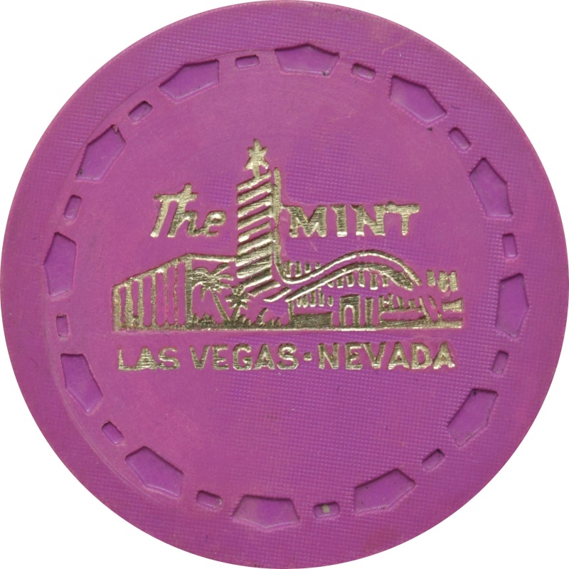 The Mint Casino Las Vegas Nevada 50 Cent Chip 1973