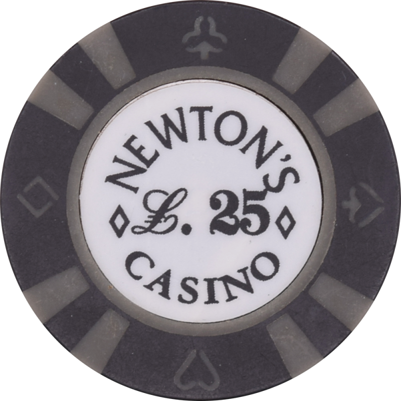 Newtons Casino Torquay United Kingdom Uk 25P Chip