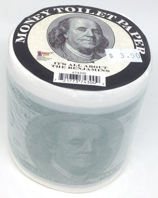 Money Toilet Paper - $100 Bills Luxury Novelty Item