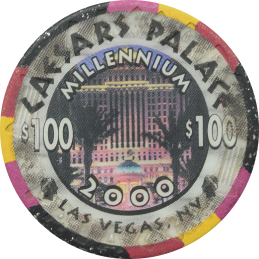 Caesars Palace Casino $100 Millennium Chip 1999 - A Rare Collector's Dream