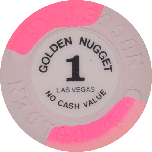 Golden Nugget Casino Las Vegas NV $1 NCV Chip 1989 - Paulson
