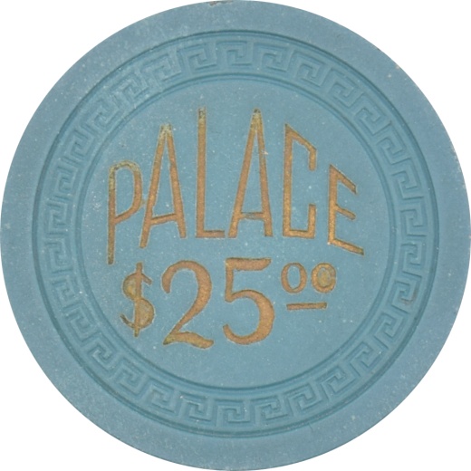 Palace Club Casino Reno Nevada $25 Chip 1950s