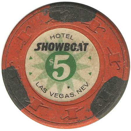 1962 Showboat Casino Las Vegas $5 Chip