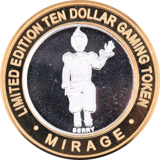 Mirage Casino Las Vegas 'Berry' $10 Silver Strike - 2012 Edition