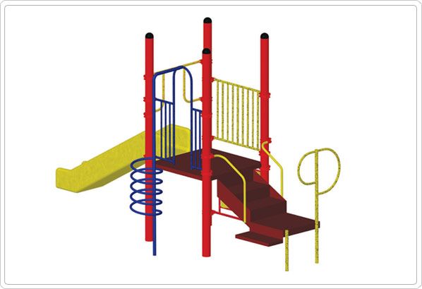 SportsPlay Kurt Modular Play Structure - Playground Equipment