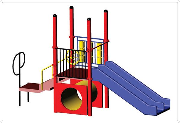 SportsPlay Jeremy Modular Play Structure - Playground Equipment