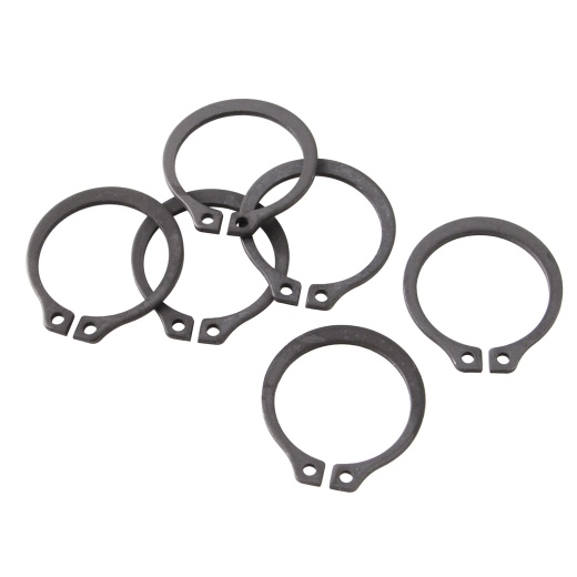 Snap Ring Pedal Shaft, 6 Pack for Stair Stepper Repair