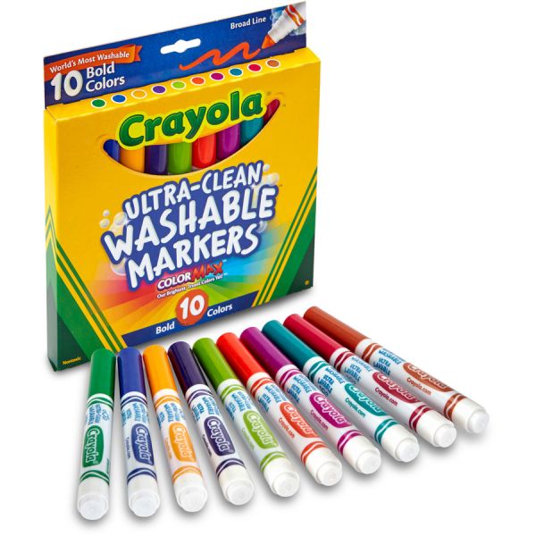 Prang® Art Markers, Washable, 48 Colors