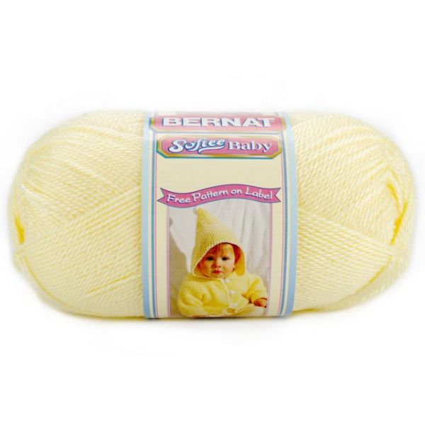 Spinrite Baby Blanket Yarn, Yellow