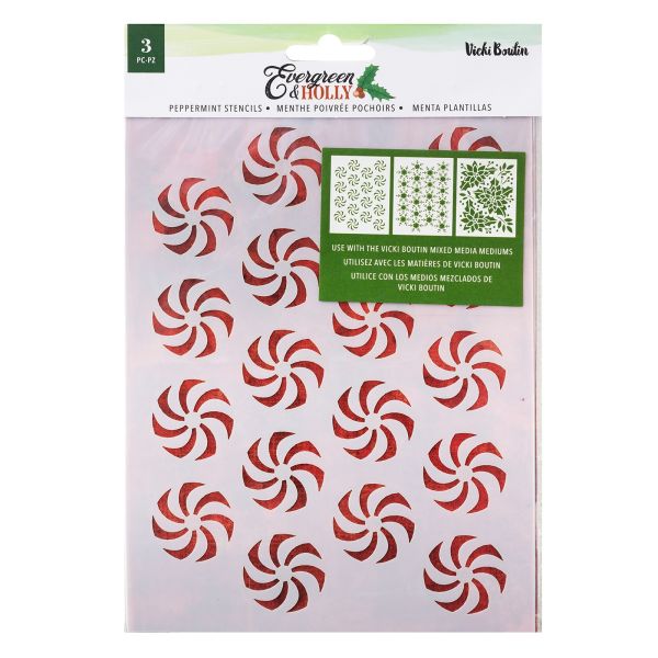 Vicki Boutin Fernwood Acrylic Stamps 11/Pkg