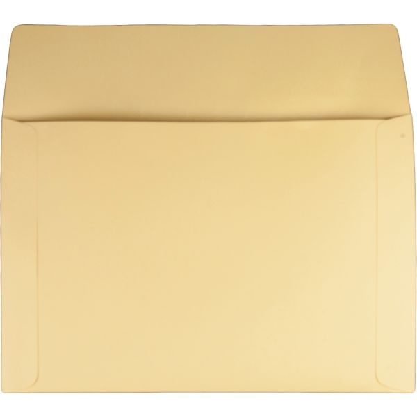 Quality Park Attorney's Envelope/Transport Case File, Cheese Blade Flap, Fold-Over Closure, 10 X 14.75, Cameo Buff, 100/Box