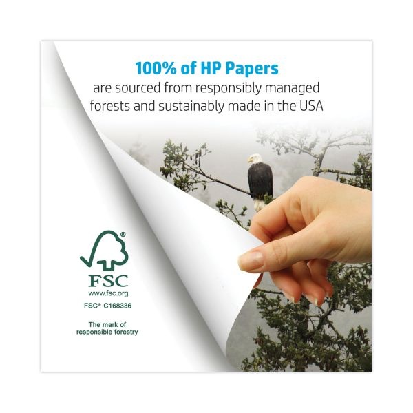 Hp Papers Office20 Paper, 92 Bright, 20Lb, 8.5 X 11, White, 500 Sheets/Ream, 5 Reams/Carton