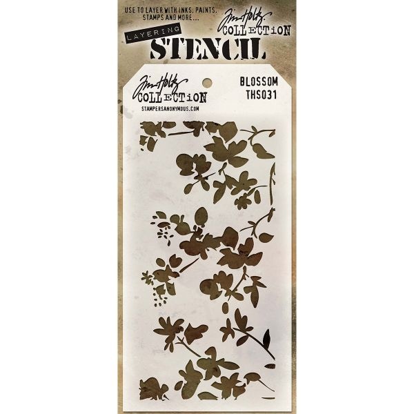 Tim Holtz Layered Stencil 4.125"X8.5"