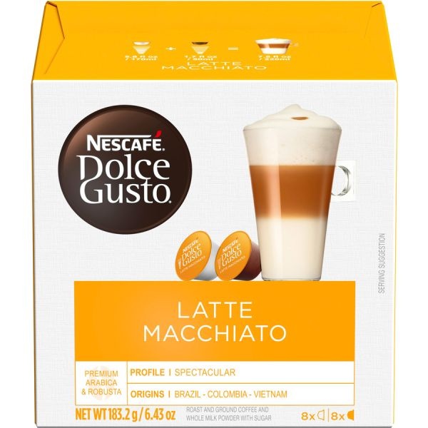 Nescafe Dolce Gusto Pod Latte Macchiato Coffee