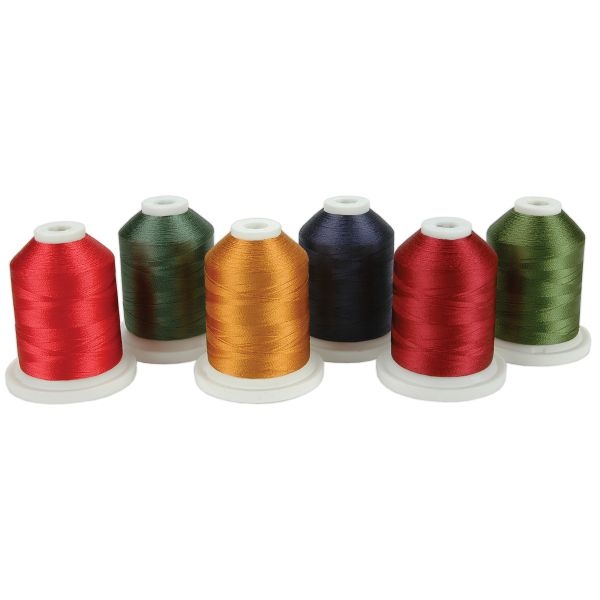 Thimbleberries Rayon Thread Collection 1,100Yd 6/Pkg