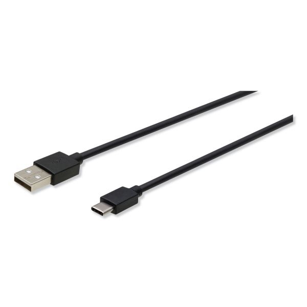 Innovera Usb To Usb-C Cable, 3 Ft, Black