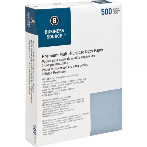 Business Source Premium Multi-Purpose White Copy Paper