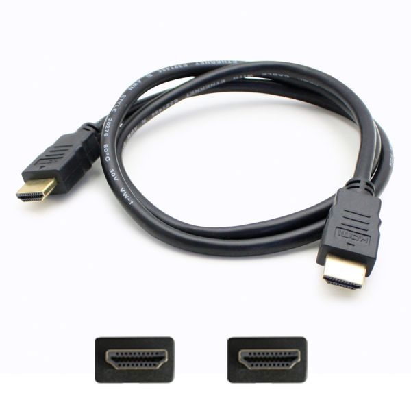 25Ft Hdmi 1.3 Male To Hdmi 1.3 Male Black Cable For Resolution Up To 2560X1600 (Wqxga)