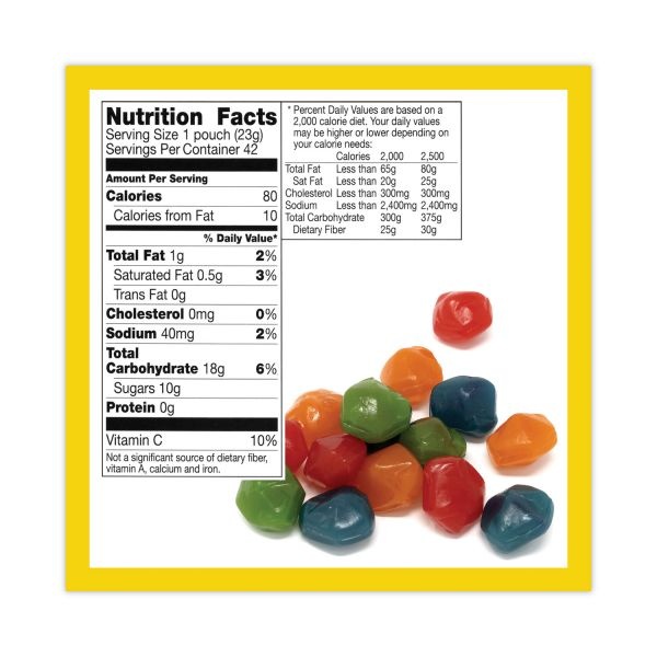 Betty Crocker Fruit Gushers Fruit Snacks, Strawberry And Tropical Fruit ...