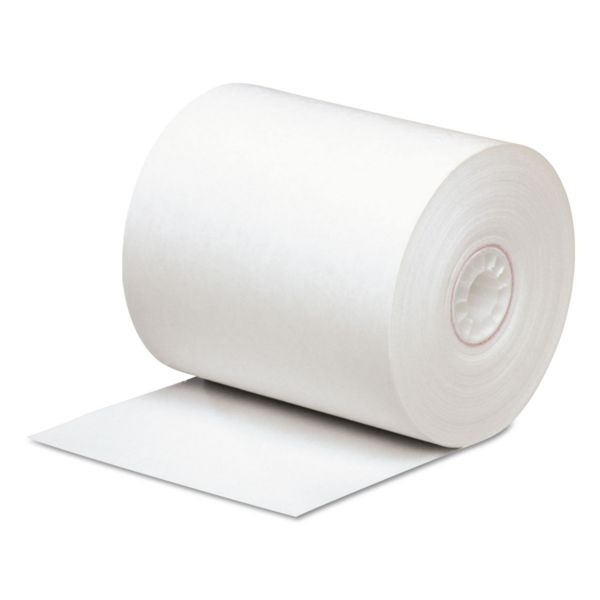 Iconex Direct Thermal Printing Paper Rolls, 0.45" Core, 3.13" X 290 Ft, White, 50/Carton