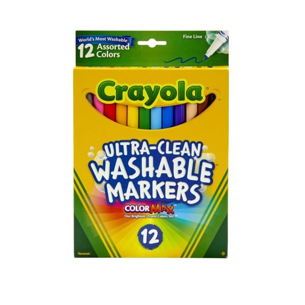 Crayola Classic Washable Broad Line Markers 200ct Classpack