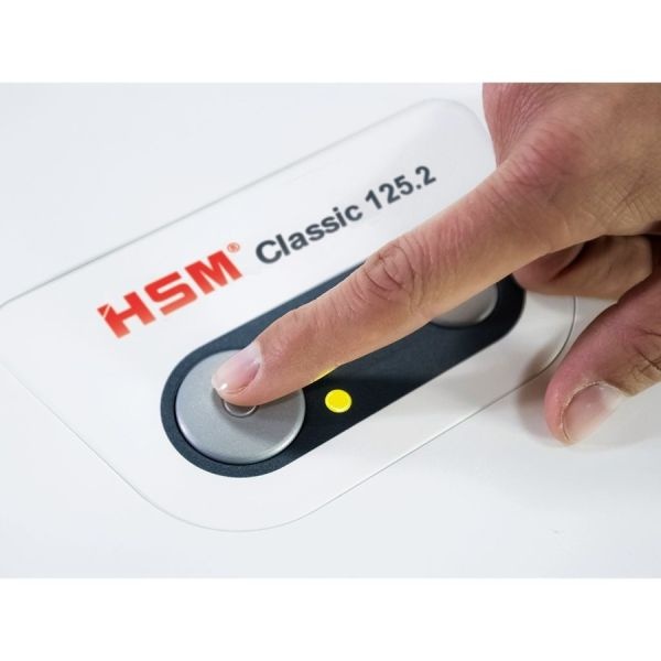 Hsm Classic 125.2 Hs L6 Cross-Cut Shredder; White Glove Delivery