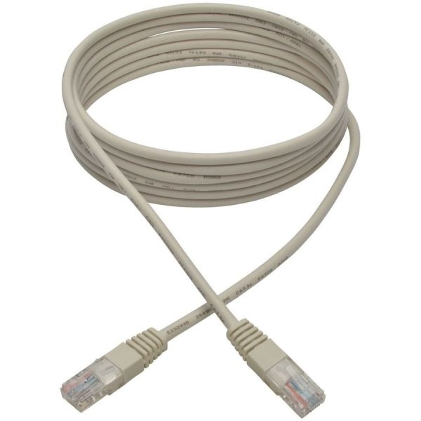 Tripp Lite By Eaton Cat5e 350 Mhz Molded (Utp) Ethernet Cable (Rj45 M/M) Poe - White 10 Ft. (3.05 M)