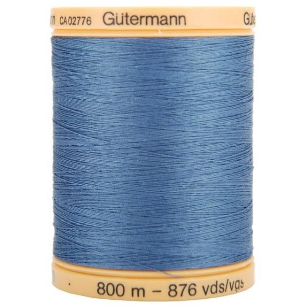 Gutermann Natural Cotton Thread - Indigo Blue