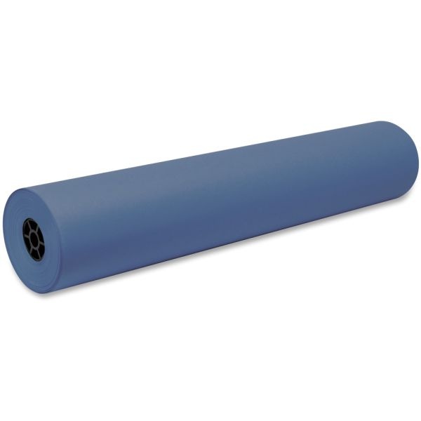 Pacon Decorol Flame-Retardant Paper Roll, 36" X 1000', Blue