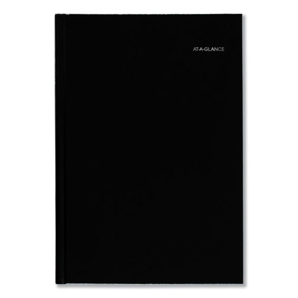 At-A-Glance Dayminder Hard-Cover Monthly Planner, Ruled Blocks, 11.75 X 8, Black Cover, 14-Month (Dec To Jan): 2023 To 2025